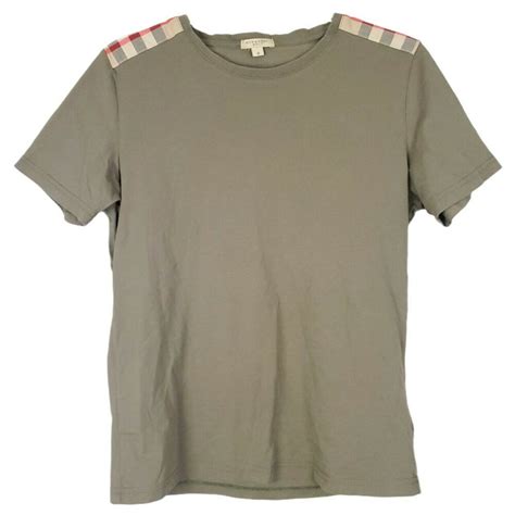 burberry shirt with shoulder patches